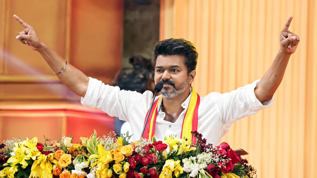 thalaivaa re-election poiralam <a href="/TVKVijayHQ/">TVK Vijay</a> 🤌🏾

foreign lerndhu vandhu vote potavanga matum dhan miss aagum mostly..paathukalam..

just TVK-INC enough..vera yaaru kootaniyum venam..

Zero lerndhu 108 adicha namakku 108 lerndhu 130 onnum periya target illa 🤞🏾

Go for it! 🥳💥