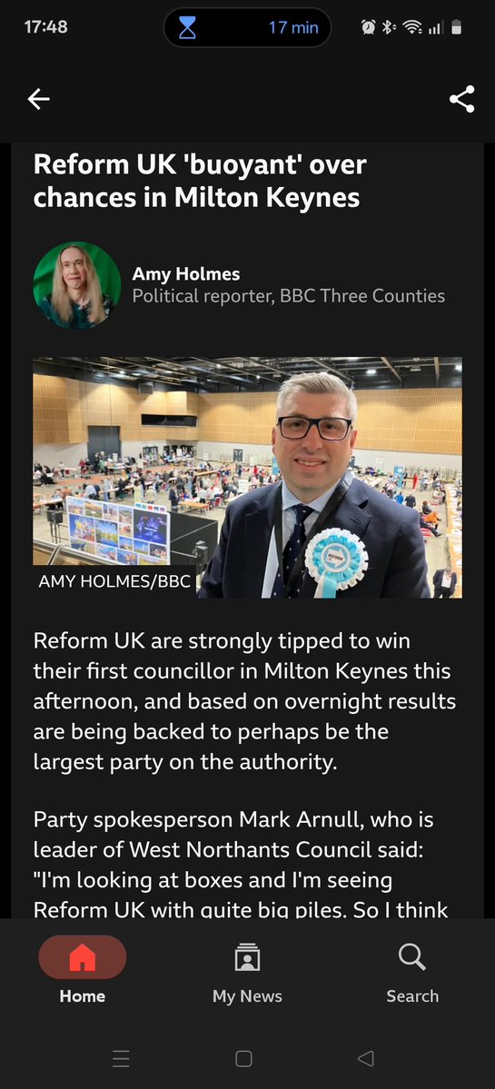 For context, this is how the local BBC news was reporting it. Massive mess up by Reform UK in Milton Keynes