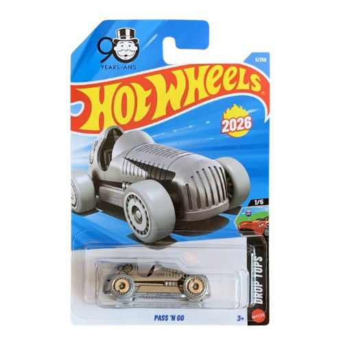HWPriceGuide's tweet photo. We have the Silver and now the White and Red Hot Wheels 2026 Mainline Pass 'n Go cars. What color do you think the next release should be? https://t.co/JU7tnheBkW
