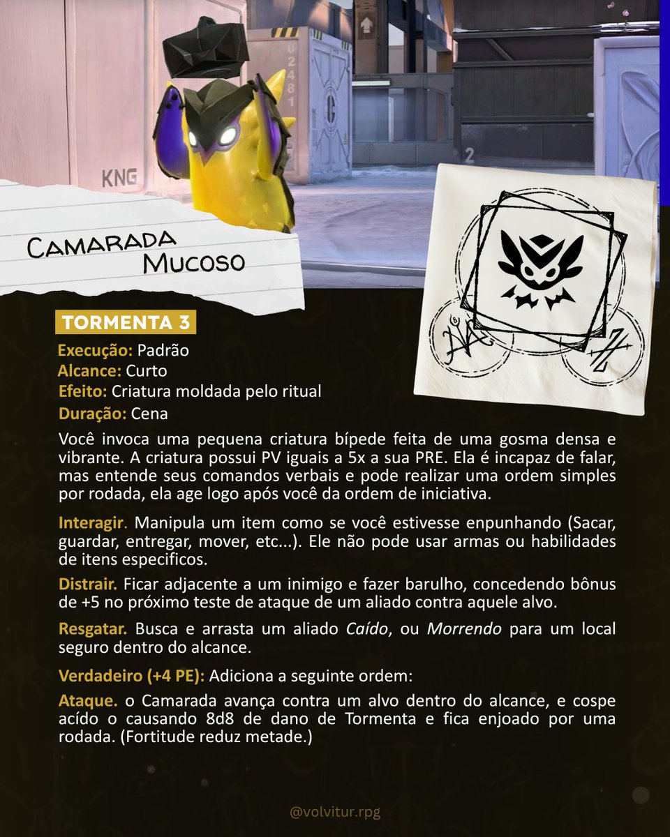 DiarioAbigler's tweet photo. Camarada Mucoso → Ritual baseado no Wingman 🔥 https://t.co/P2gAswuqI5