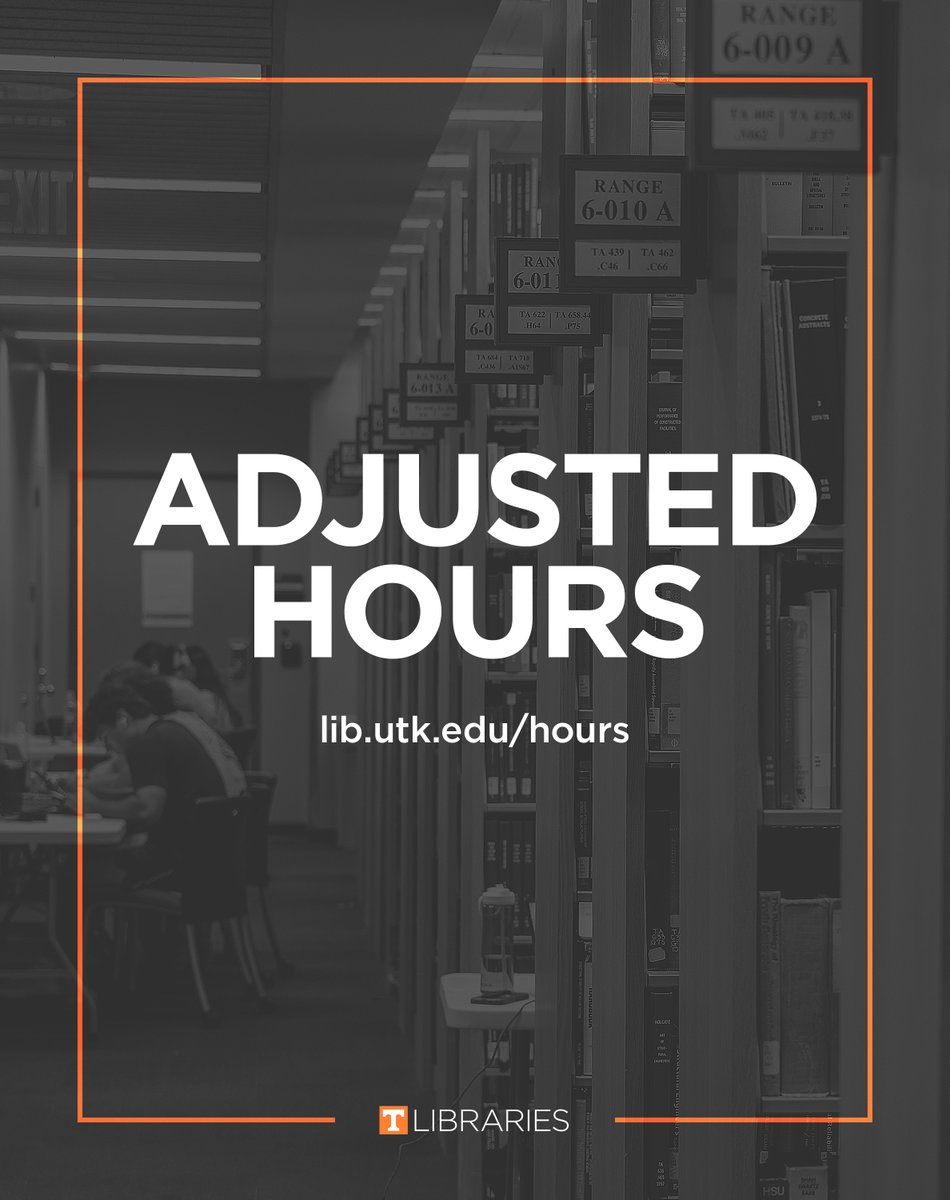 UT Libraries tweet media