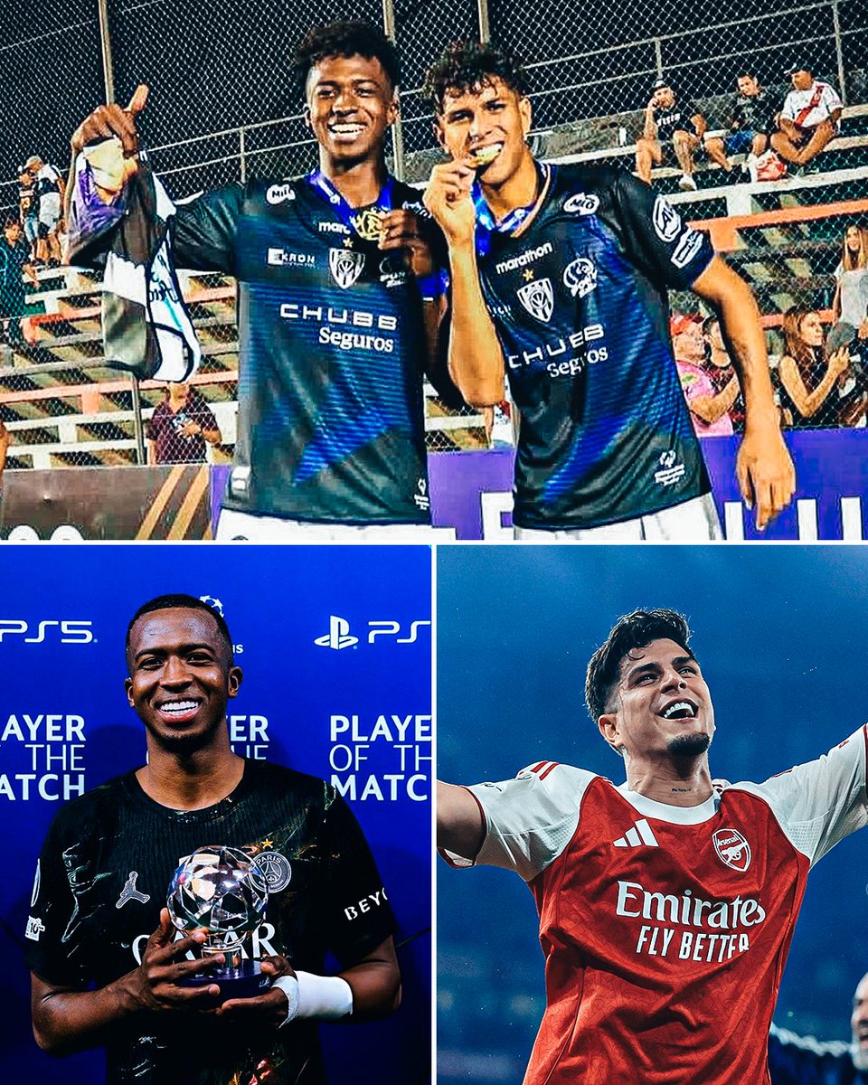 Pacho x Hincapié. From Independiente del Valle to the Champions League final. 🇪🇨⭐️
