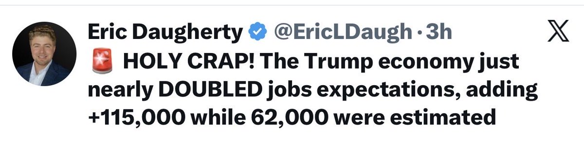 This is what a competent president does. God bless the USA.
