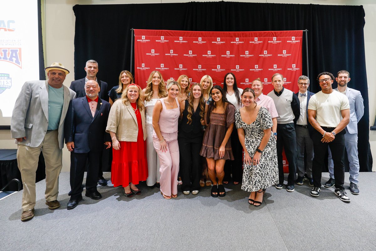 IUSouthBend's tweet photo. Congratulations to all our @IUSBTitans student-athletes who were recognized at the inaugural Regional Campus Athletics Awards Celebration for their outstanding achievements! (1/4) https://t.co/4nHJfMX6c0
