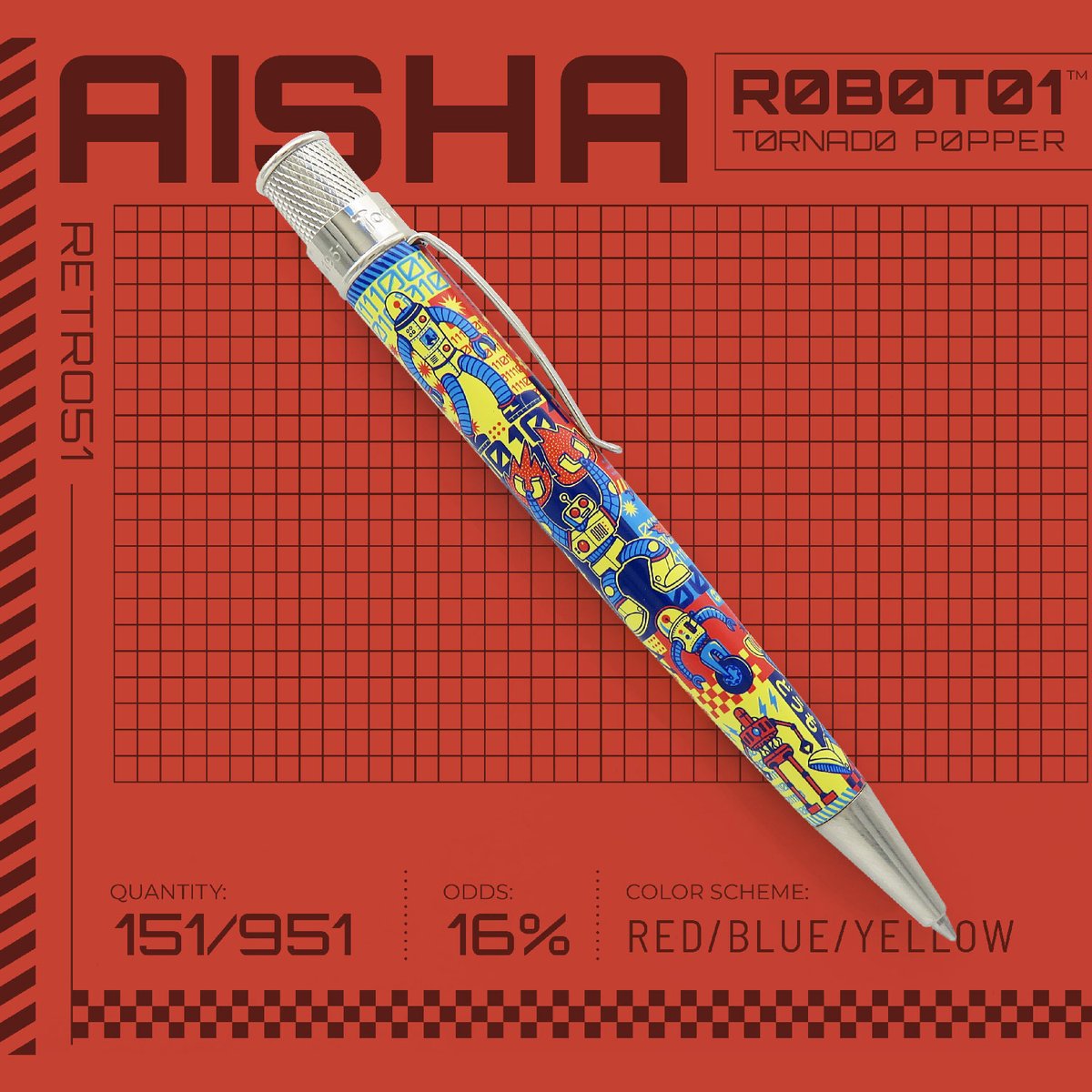 AirlineIntlEP's tweet photo. The future has officially arrived. Meet R0B0T01 — Retro’s affordable bot transcriber for every household. In a world of constant upgrades, R0B0T01 proves that the most advanced technology is still analog. 🤖 #Retro51 https://t.co/2D8GbLdNYm