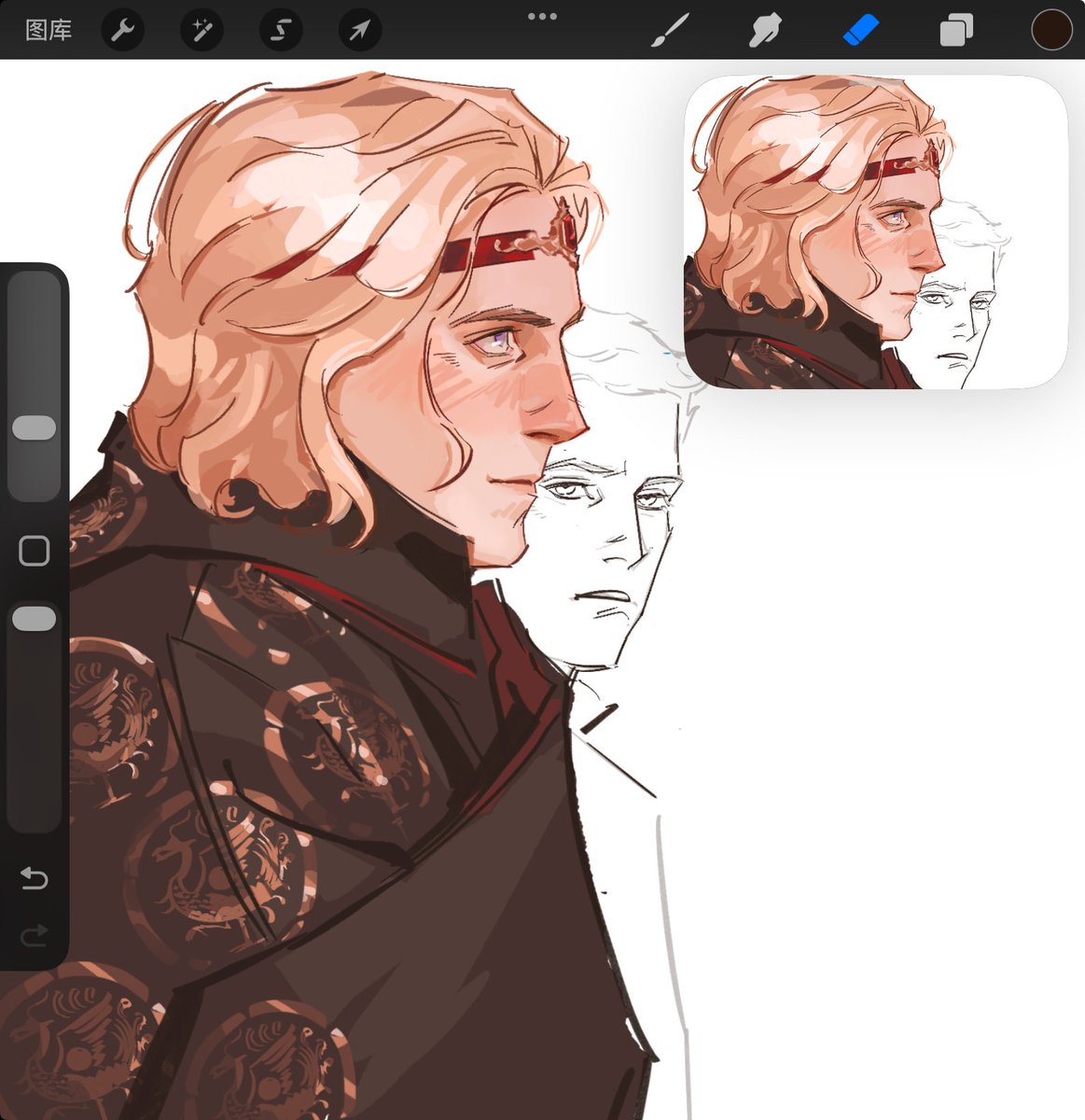 画着画着突然搞silm💎时的手癖又占领高地了Orz

#wip #daeron #akotsk