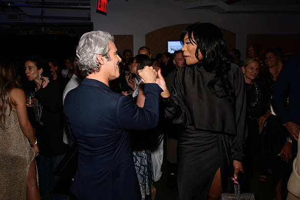 TheRhoaTalk's tweet photo. Angela and Andy in New York at the Vulture Reality Masterminds event. #RHOA https://t.co/PtZkSmvW4y