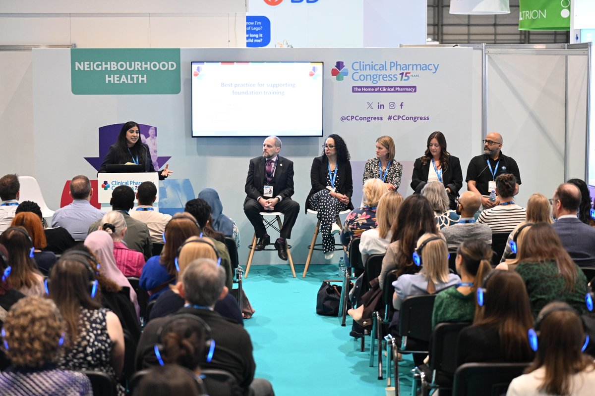 CPCongress's tweet photo. The theatres are filling up and the energy across #CPCongress is AMAZING!

Make the most of your time. Use the app to track key sessions and join the conversation. 📱

Capture the highlights and tag us in your photos! 📸

#ClinicalPharmacy #ConferenceBuzz #CPCongress https://t.co/DivDeWi2M5