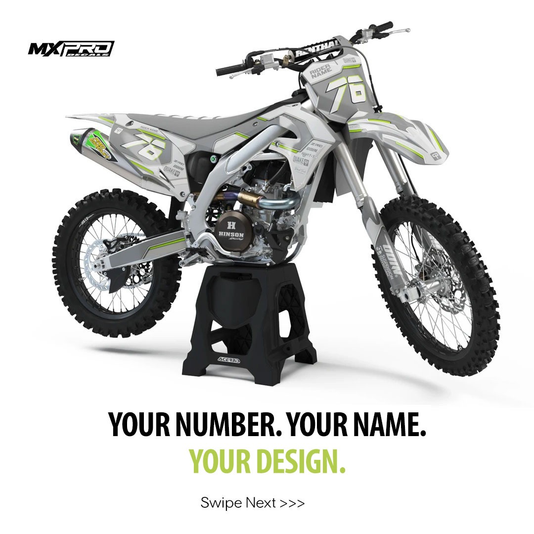MXPRODECAL's tweet photo. Your ride. Your identity. Your rules.🏍️

⚡Upgrade your number style decal — high-quality, durable graphic kits built for extreme riding and designed to turn heads on every trail.

⚡Customize your bike today - https://t.co/kXyScxuhNb

#Mxprodecals #Customdirtgraphics #Decals https://t.co/byqHC9NmJV