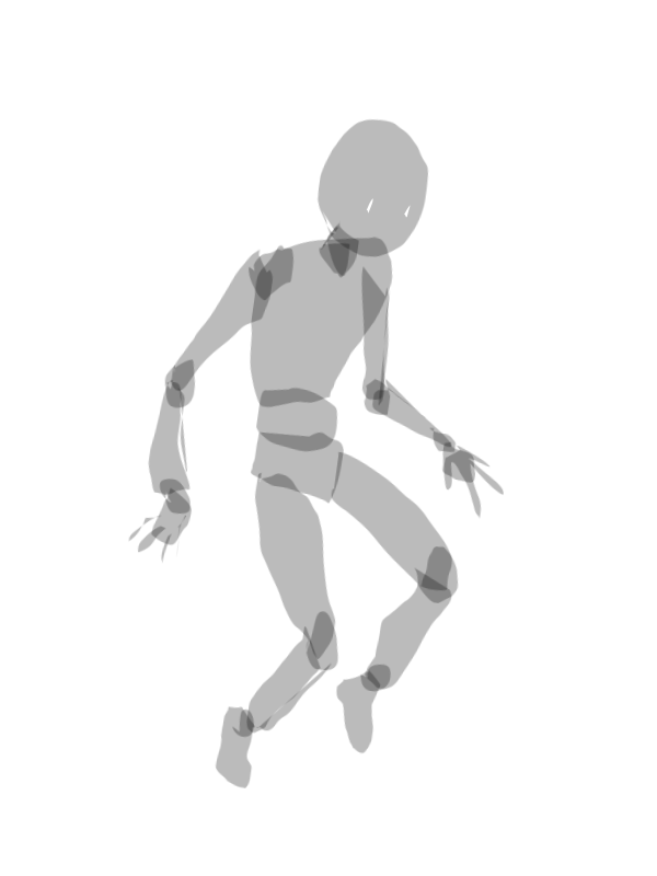 「ちょっと前に見かけた囲い塗りでレイアウトを取る方法が今解りました(今w)」|工場長のイラスト