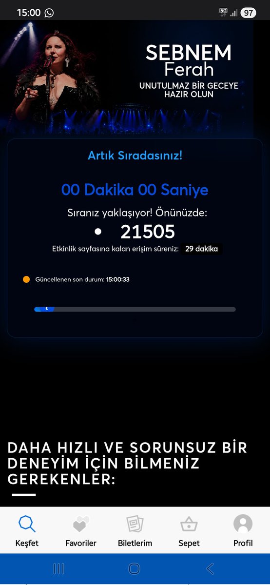 Yine almadık  :/