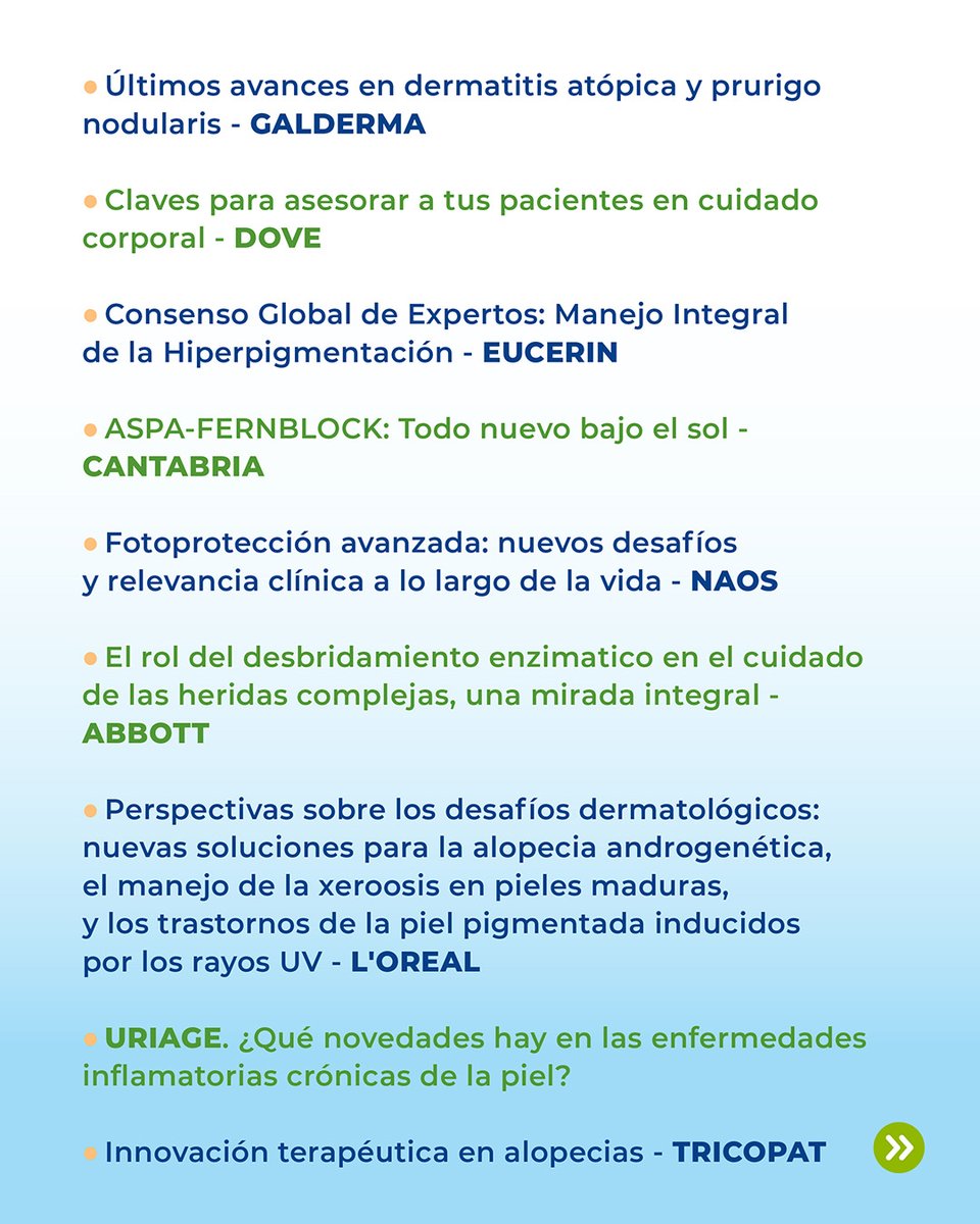 Radla2026's tweet photo. Hoy te presentamos los Simposios Patrocinados de #RADLA2026
Conocé días, horarios y más info en https://t.co/inYyIT95q6

----
🇦🇷 XLIII Reunión Anual de Dermatólogos Latinoamericanos
📅20 al 23 de mayo
🤝19 de mayo Sociedades Hermanas
📍@CEC_BsAs https://t.co/IxPFn9z0id