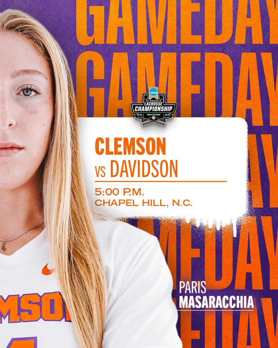 Clemson Women's Lacrosse tweet media