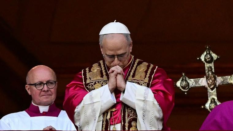 LET US PRAY FOR LEO, OUR POPE 

MAY THE LORD PRESERVE HIM
AND GIVE HIM LIFE
AND MAKE HIM BLESSED UPON THE EARTH
AND DELIVER HIM NOT UP TO THE WILL OF HIS ENEMIES
