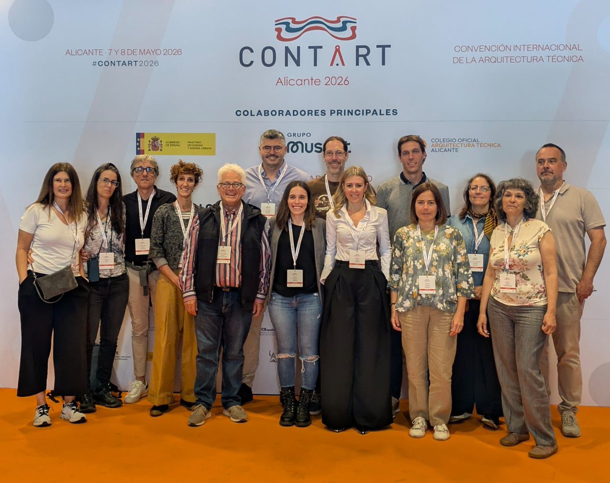 coaatalava's tweet photo. 📍Clausuramos #CONTART 2026 tras 2 jornadas intensas y productivas para la #ArquitecturaTécnica.
📸 Desde #COATARABA destacamos la amplia representación del sector alavés.
👏 Gracias a la organización y a todos los participantes, ¡nos vemos en CONTART 2028 en #Málaga! https://t.co/9HcalOmZVy