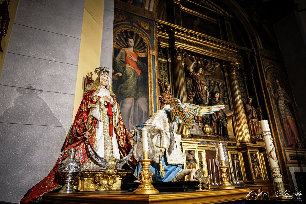 RubenOlmedo's tweet photo. Triduo a Ntra Señora de la Encarnación 2026, Preparada en sus Andas con el Arcángel San Gabriel restaurado
Con @angustiasva 
Detalles en el enlace
https://t.co/uvhaLkBCCB
@VCofrade @jcssvall https://t.co/WfIf2CrYsO