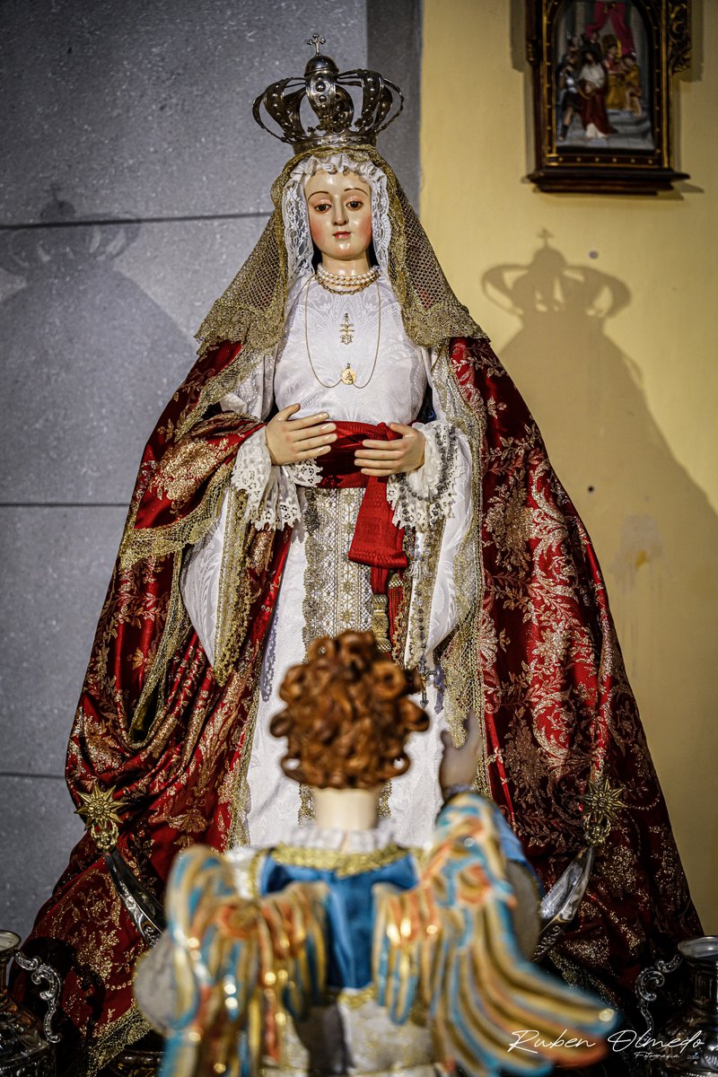RubenOlmedo's tweet photo. Triduo a Ntra Señora de la Encarnación 2026, Preparada en sus Andas con el Arcángel San Gabriel restaurado
Con @angustiasva 
Detalles en el enlace
https://t.co/uvhaLkBCCB
@VCofrade @jcssvall https://t.co/WfIf2CrYsO
