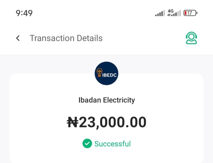 Prevailia1's tweet photo. Is @OPay_NG now generating wrong electricity token, or does @IBEDC_NG no longer recognize tokens bought through Opay?

I paid a meter bill of ₦22,500 on 29th April, but all efforts to load the token have been abortive. I even visited the IBEDC office, yet there was no solution https://t.co/oFUlNMEu2F