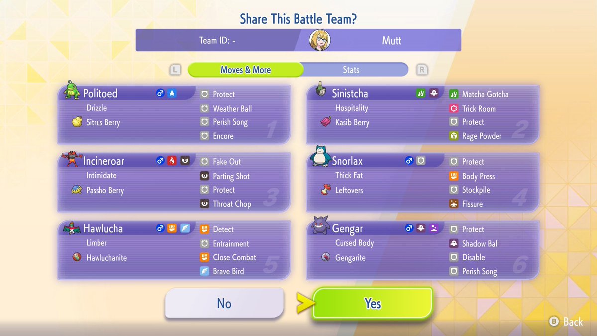 mutthunter1's tweet photo. Team 6 - Wolfey con Perish

Just yoinked Wolfeys team and did a run with it https://t.co/2saCUJwov2