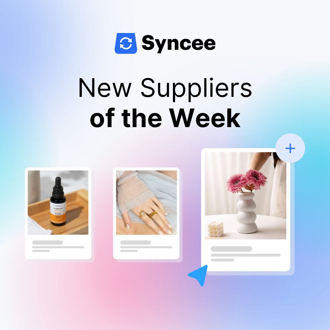 Syncee tweet media