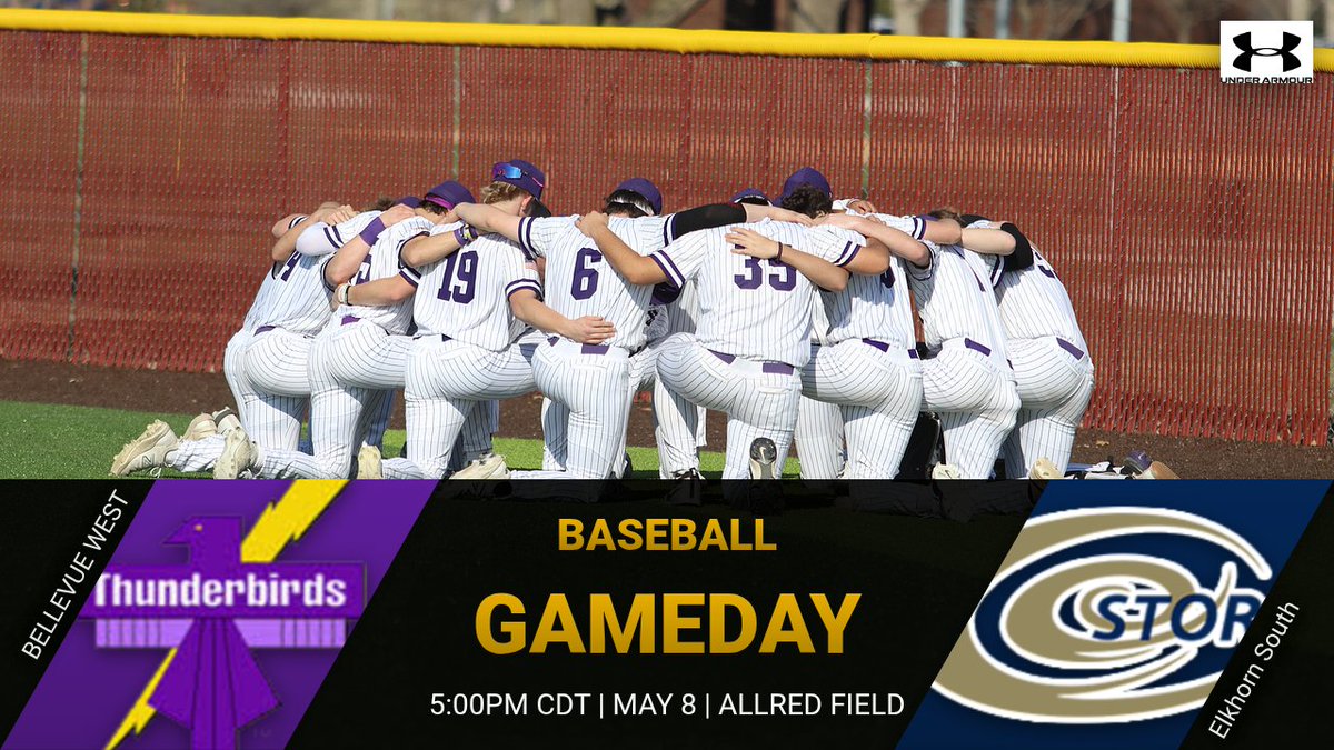 T_BIRDSBASEBALL's tweet photo. District Baseball!!!  Come join us at Home tonight for the first round of Districts.  Win and advance.  #GoBirds https://t.co/4AFD04CoEI