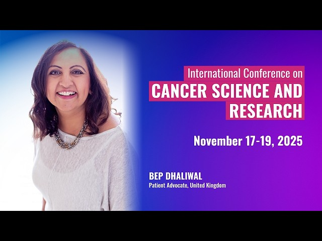 CancerWorldConf's tweet photo. 📢 “It All Starts with ME” – A powerful presentation by Bep Dhaliwal, Patient Advocate, United Kingdom, at Cancer-2025 (Singapore &amp; Online).
🎥Presentation:
 https://t.co/Z5Y6StspTF
🌐ICPOC-2026:
 https://t.co/rC6jT8h72q
📅November 23–25, 2026📍Singapore &amp; Online https://t.co/UVPuqvqkaX