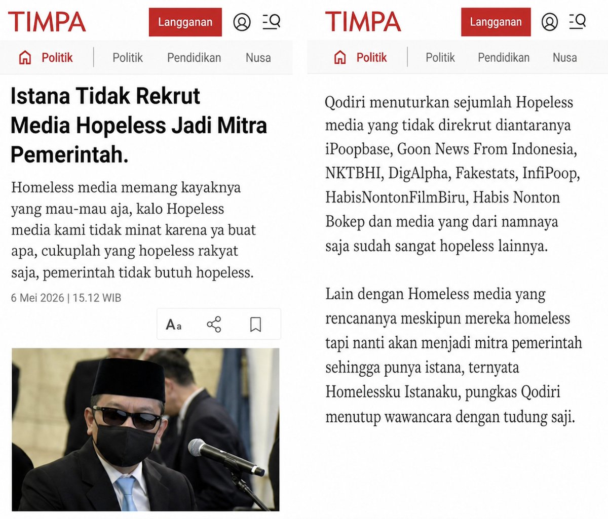 Nanti Kita Timpa Berita Hari Ini tweet media