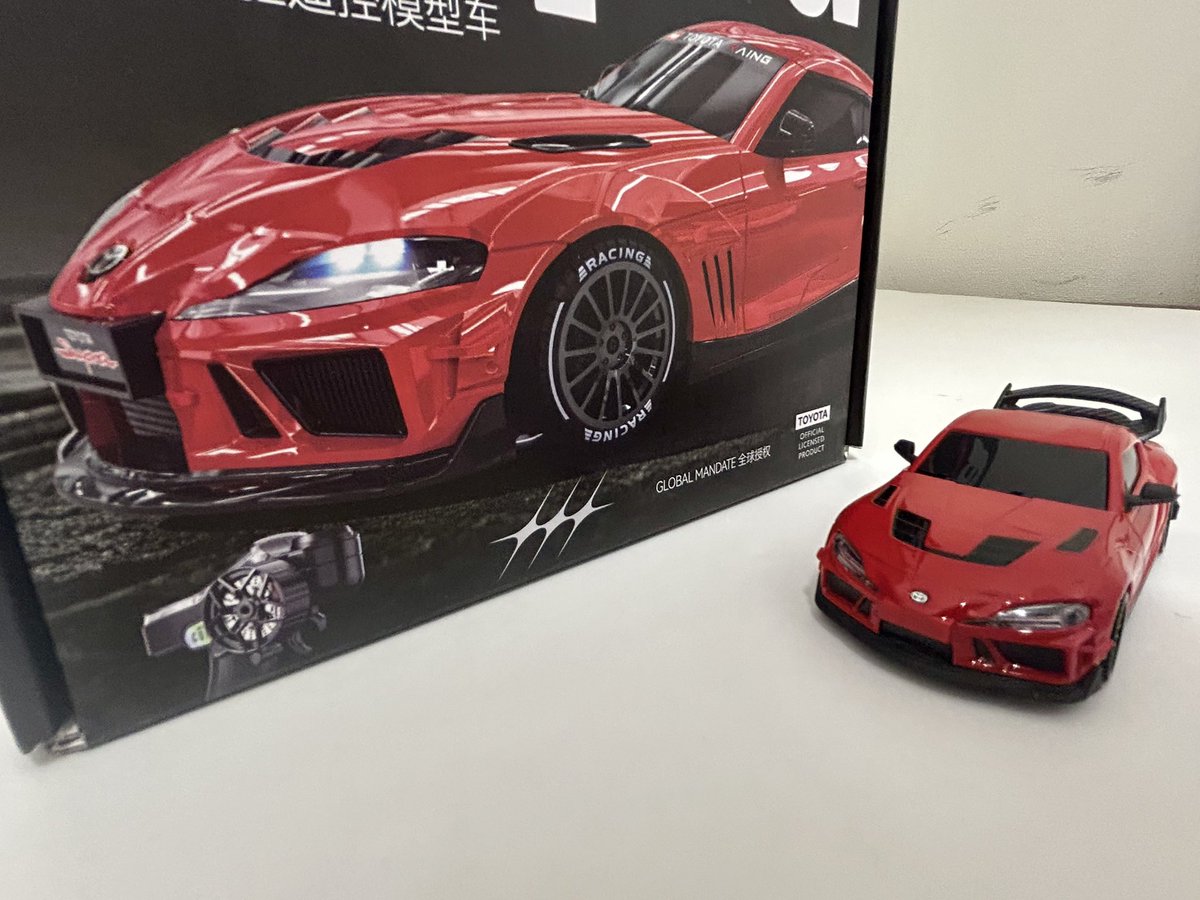 本日は静岡ホビーショーで展示予定の新製品🆕「1/43 RCドリフトカー