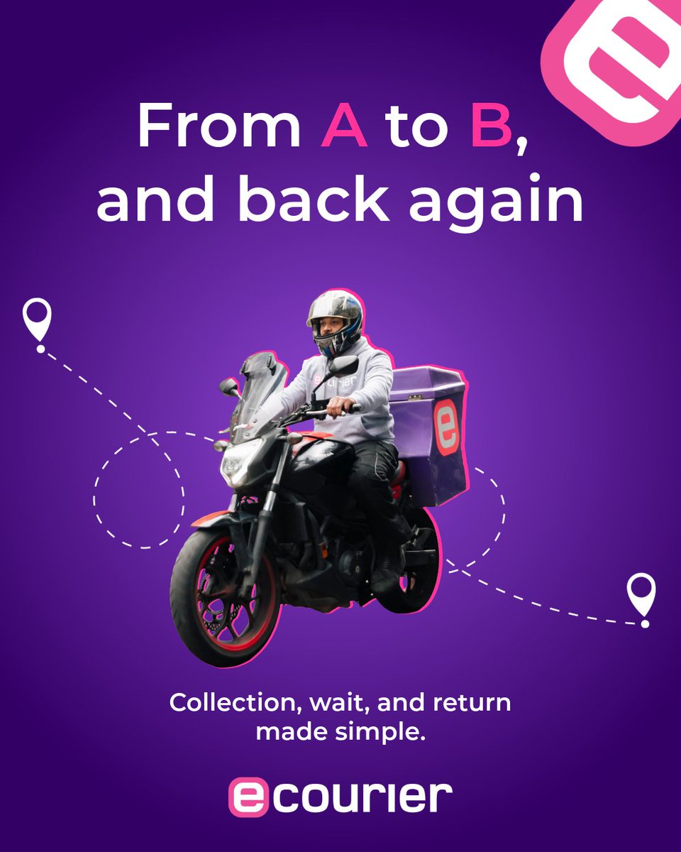 ecourieruk's tweet photo. Need it there… and back again? 📦🏍️

Our wait and return courier service keeps urgent documents, collections and same day round trips moving without the back-and-forth.

https://t.co/hoFy1KKeGI

#courierservice #samedaydelivery https://t.co/5lDAPxKmO1