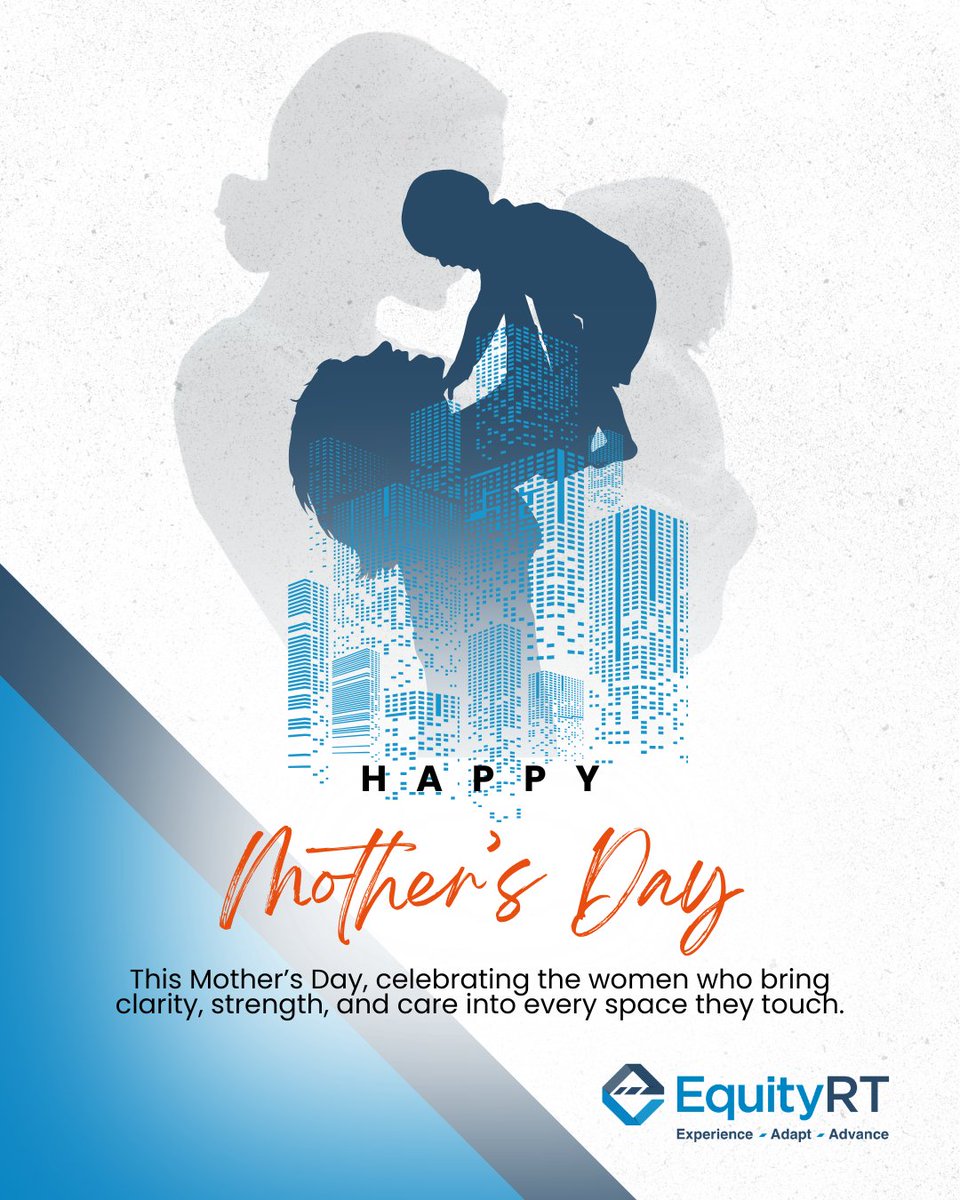 Equity_RT's tweet photo. This Mother’s Day, we celebrate the women who lead with strength, bring clarity to every challenge, and fill every space they touch with care and compassion.

Happy Mother’s Day from all of us at EquityRT.

#MothersDay #HappyMothersDay #EquityRT #WomenInLeadership #WomenInFinance https://t.co/Doa80QuMXI