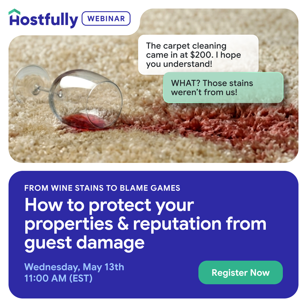 hostfully's tweet photo. Join Hostfully’s webinar on smarter guest screening, protection workflows, reimbursement processes, and the hidden gaps many operators don’t realize they have until it’s too late.

📅 May 13 | 🕐 11 AM ET
🎟️ https://t.co/2FQ0GFQ0F4

#STRoperations #HostfullyWebinar https://t.co/jImpQyiI0v