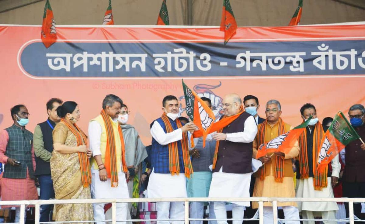 19 December 2020. The day that changed Bengal Politics. Thank you Amit Shah for convincing Suvendu Adhikari to join BJP. Thank you Mamata for sidelining him with your useless nephew Abhishek Banerjee.

This day wouldn't have been possible without Suvendu Adhikari. ✨🔥