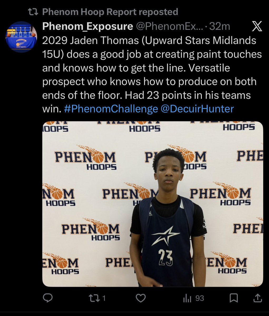 Jaden Thomas tweet media