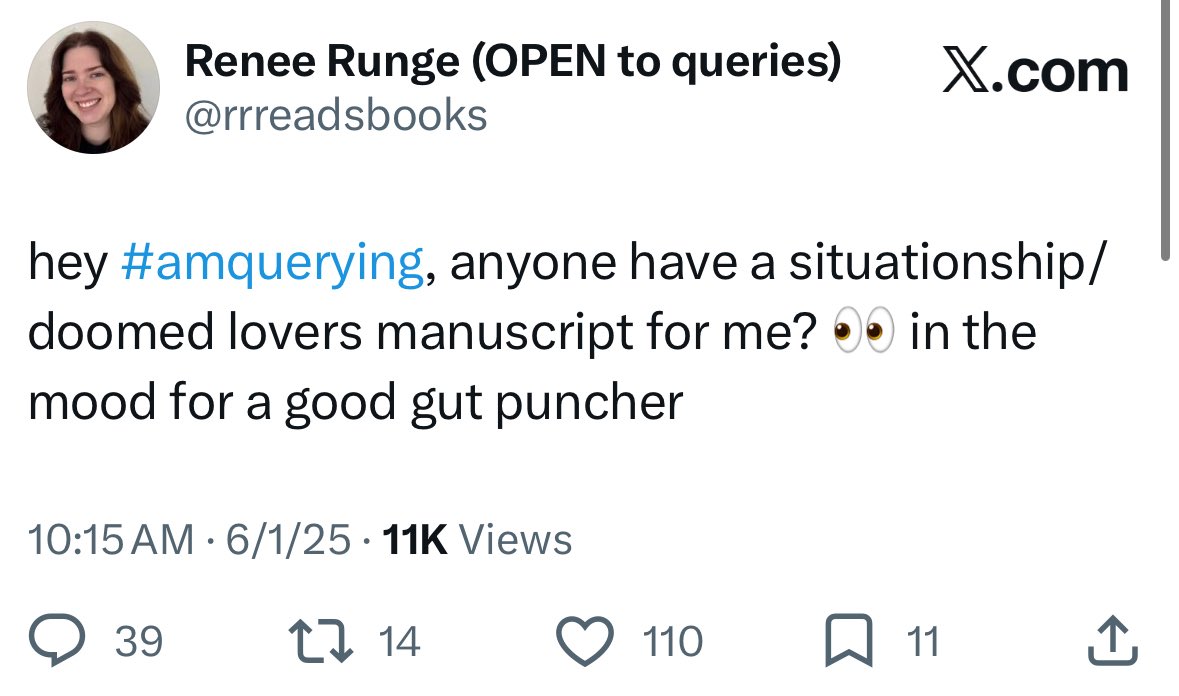 Renee Runge (CLOSED to queries) tweet media