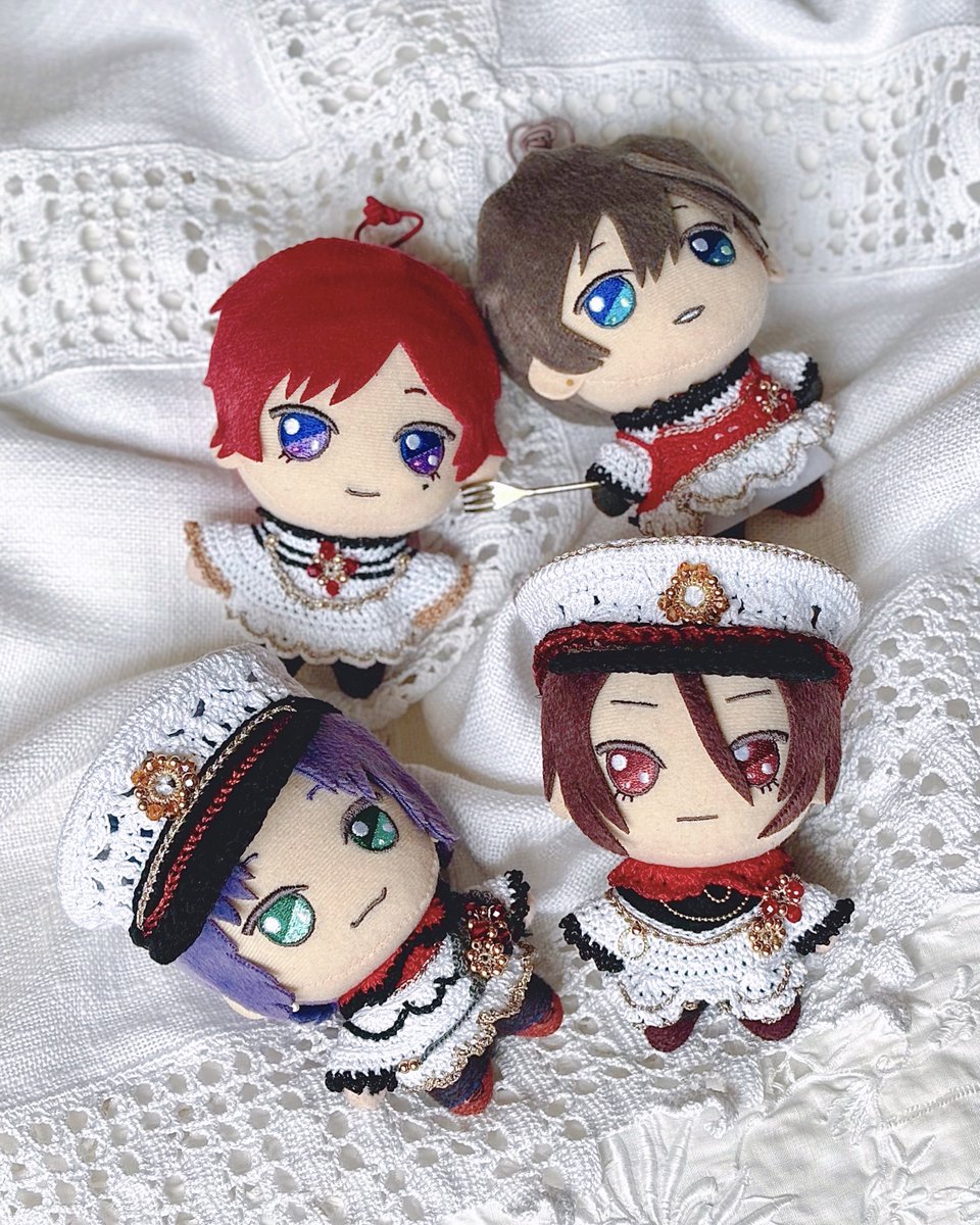 白の魔法使いたち*ੈ✴︎⋆.

#まほやく_ぬい 
#金曜ぬいNight