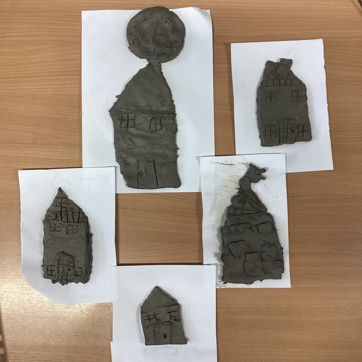 timberleysch's tweet photo. Do you like our finished clay house tiles? Year 2 have enjoyed making them. https://t.co/bBwZaHBBrR