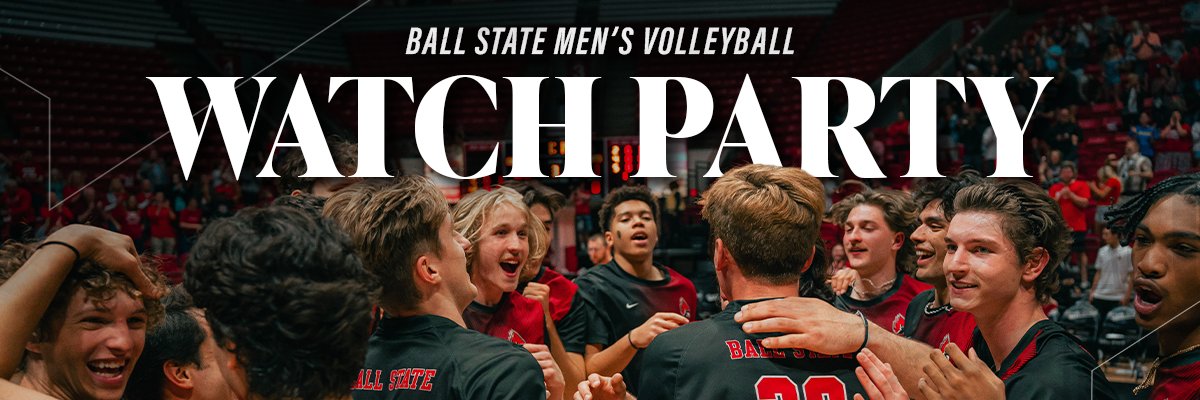 BallStateCVC's tweet photo. 🏐 Ball State Muncie Watch Party!

🗓️ Saturday, May 9
🕕 6 PM – 9 PM (First serve @ 6:30 PM)
📍 Delaware Country Club – Cardinal Room
510 S. Country Club Rd.

FREE admission! Food &amp; drinks available for purchase. #ChirpChirp #BallState https://t.co/5gVzezIj6f