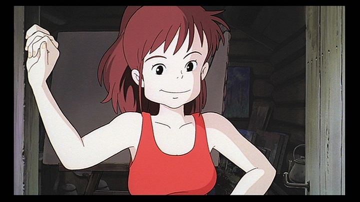 ウルスラは18歳の画学生。原作では「絵描きさん」となっていて、映画