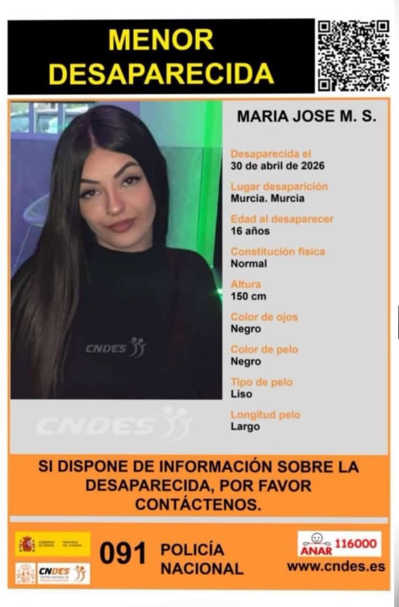 Es la sobrina de un amigo mío, MÁXIMA DIFUSIÓN, por favor 🙏