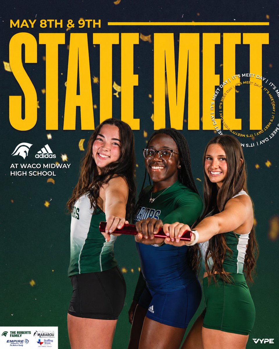twcasports's tweet photo. Warriors hit the track today. 💨🏃♂️🏃♀️
Time to compete, chase PRs, and represent TWCA the right way. Let’s go to work. ⚔️💚💛 #TWCA #WarriorNation #TrackAndField https://t.co/dM25BGJdPL