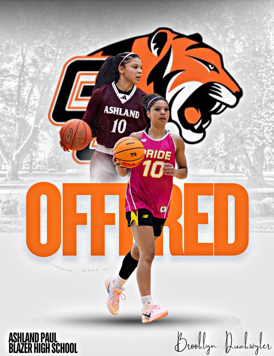 tristpridebball's tweet photo. Congratulations to TSP 2027 @brookelynduck on her recent visit and offer to @GC_TigersWBB
#tspfam🦁 #ashlandkitten https://t.co/kPs8JrqT5G