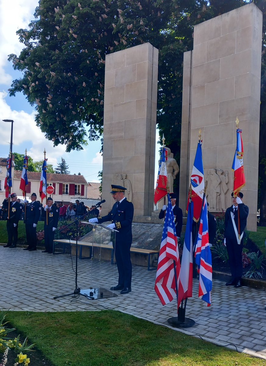 Image de Préfet de la Marne - #8Mai 🇫🇷
À l’occasion du 81ᵉ anniversaire de la Victoire du 8 mai 1945, le préfet de la Marne, Ro