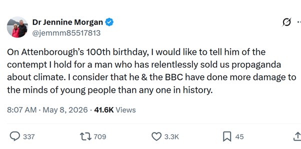 Parody Nigel Farage tweet media