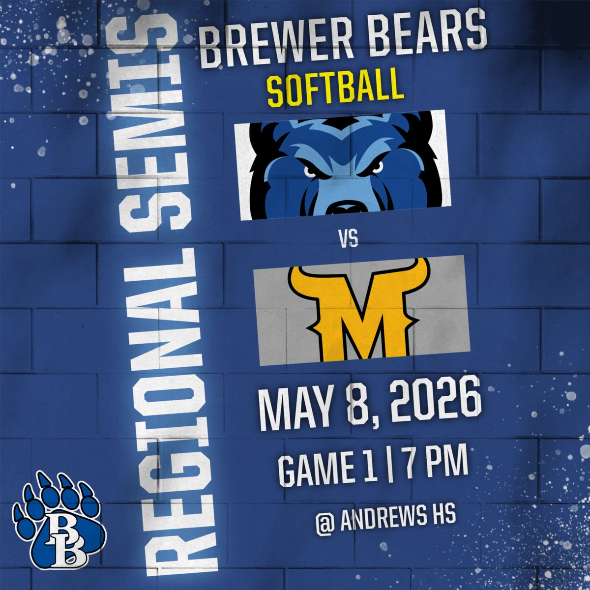 Official Brewer Bears Athletics tweet media