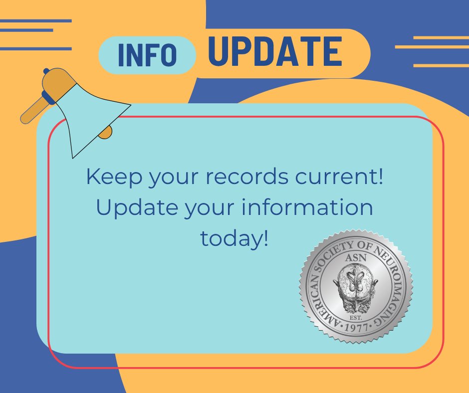 American Society of Neuroimaging tweet media