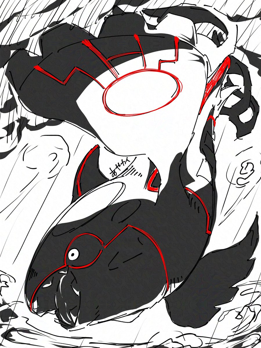 Kyogre17Kyogre's tweet photo. めちゃくちゃカッコいいラフ描けた https://t.co/1N6NWMV2vY