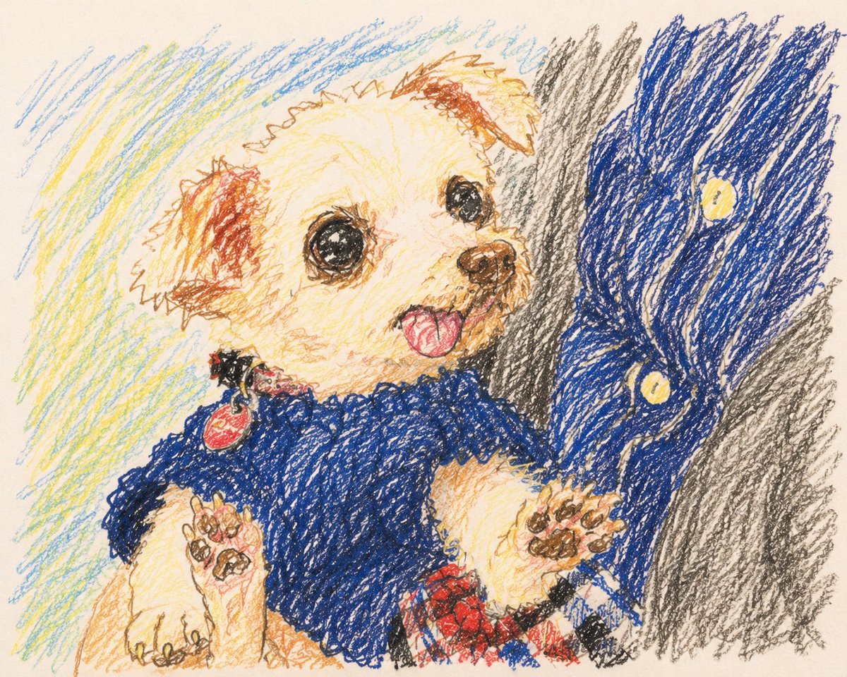 チャッピー作成クレヨン風画像

横ベロの子ヤギロッティーちゃん

肉球に癒される。😊