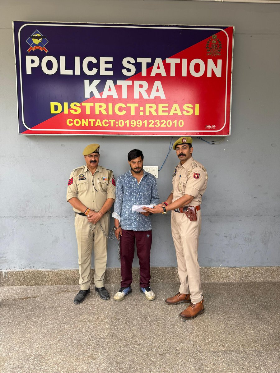 DISTRICT POLICE REASI tweet media