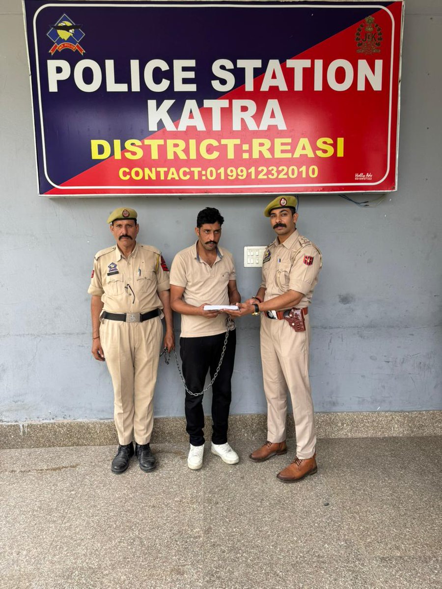 DISTRICT POLICE REASI tweet media