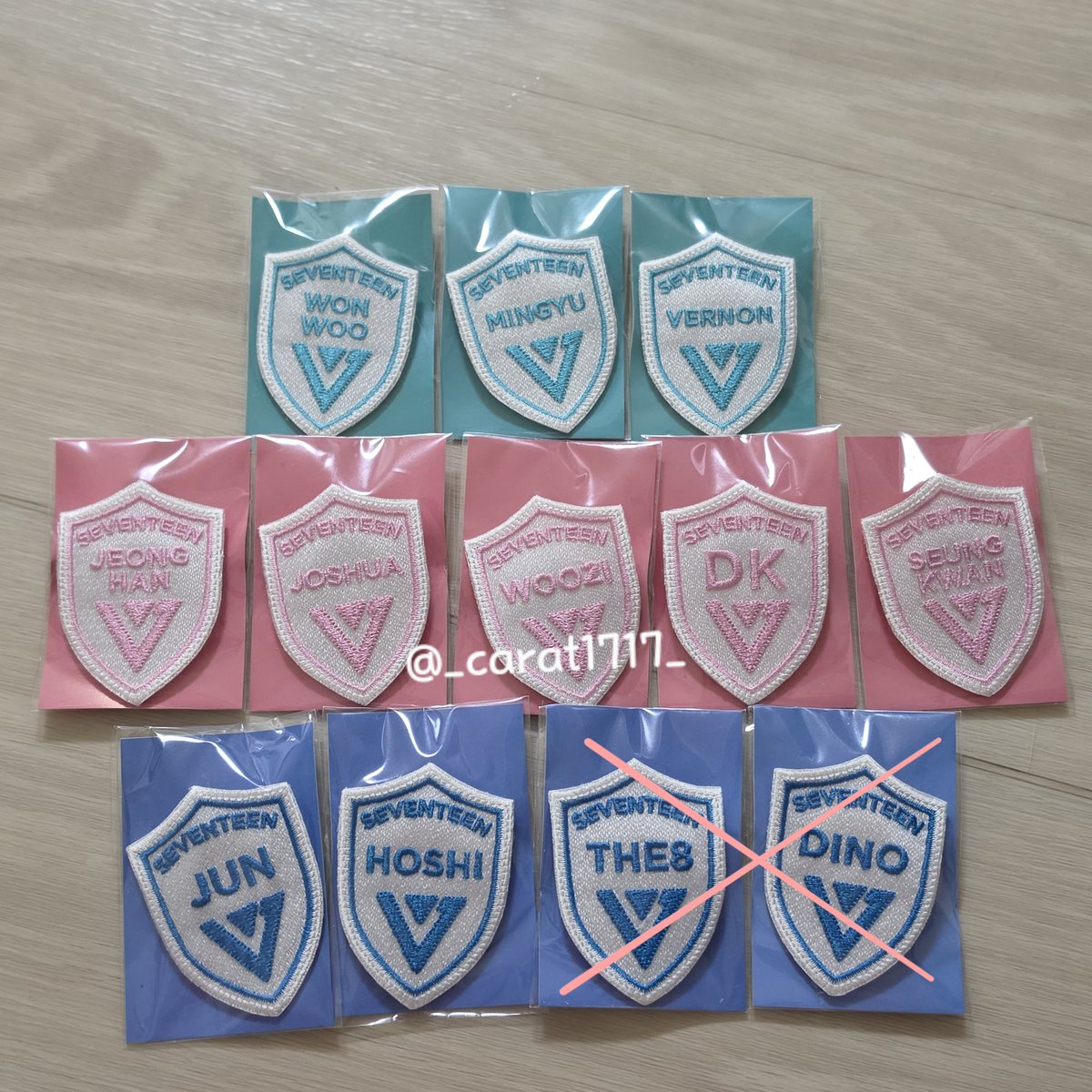 세븐틴 샤다콘 굿즈(미개봉)

와펜은 멤버마다 금액 다릅니다.
문의는 디엠, 옵챗 주세요
open.kakao.com/o/s5RcIbYc

세븐틴양도 세븐틴콘서트 세븐틴굿즈
세븐틴슬로건 세븐틴와펜 SVT
에스쿱스 정한 조슈아 준 호시 원우 우지
디에잇 민규 도겸 승관 버논 디노